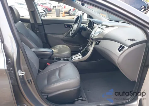 2012 Hyundai Elantra Limited from USA, damaged, VIN 5NPDH4AE5CH094654